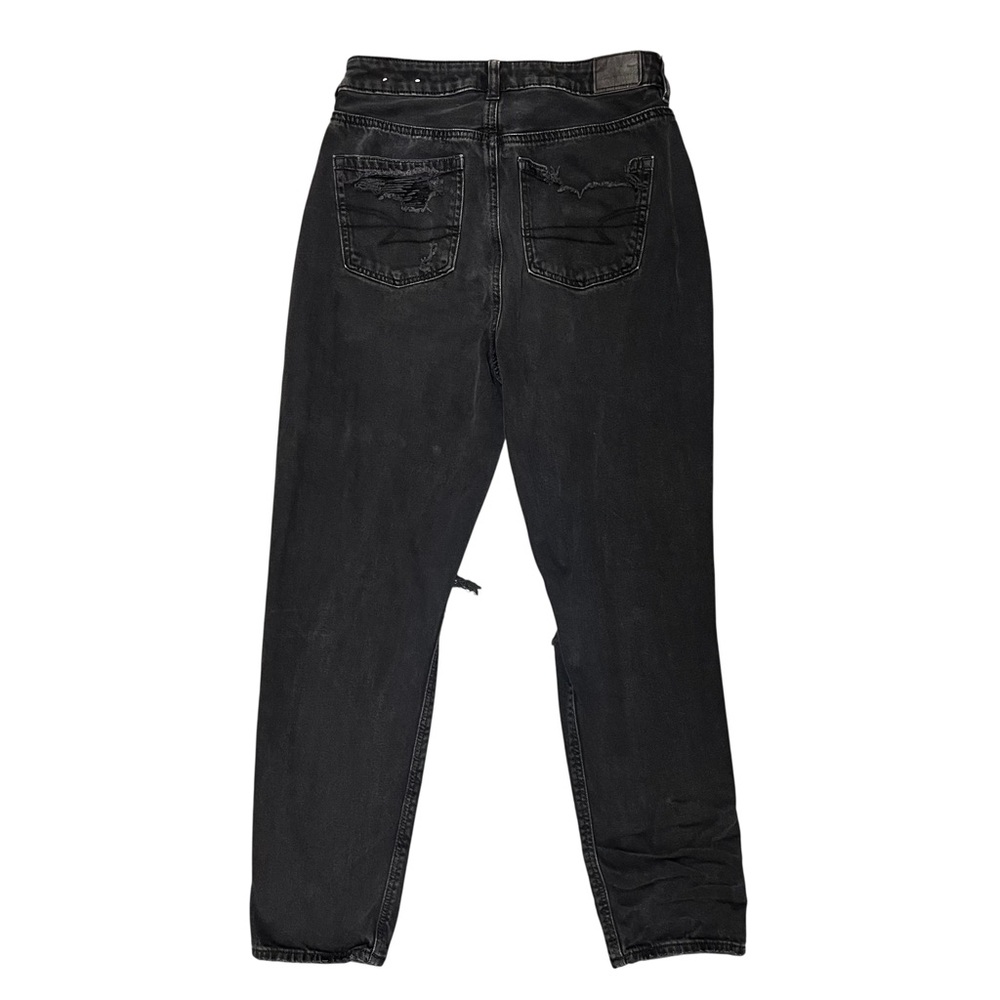 American Eagle 90s Boyfriend Ripped Black Jeans - image 3
